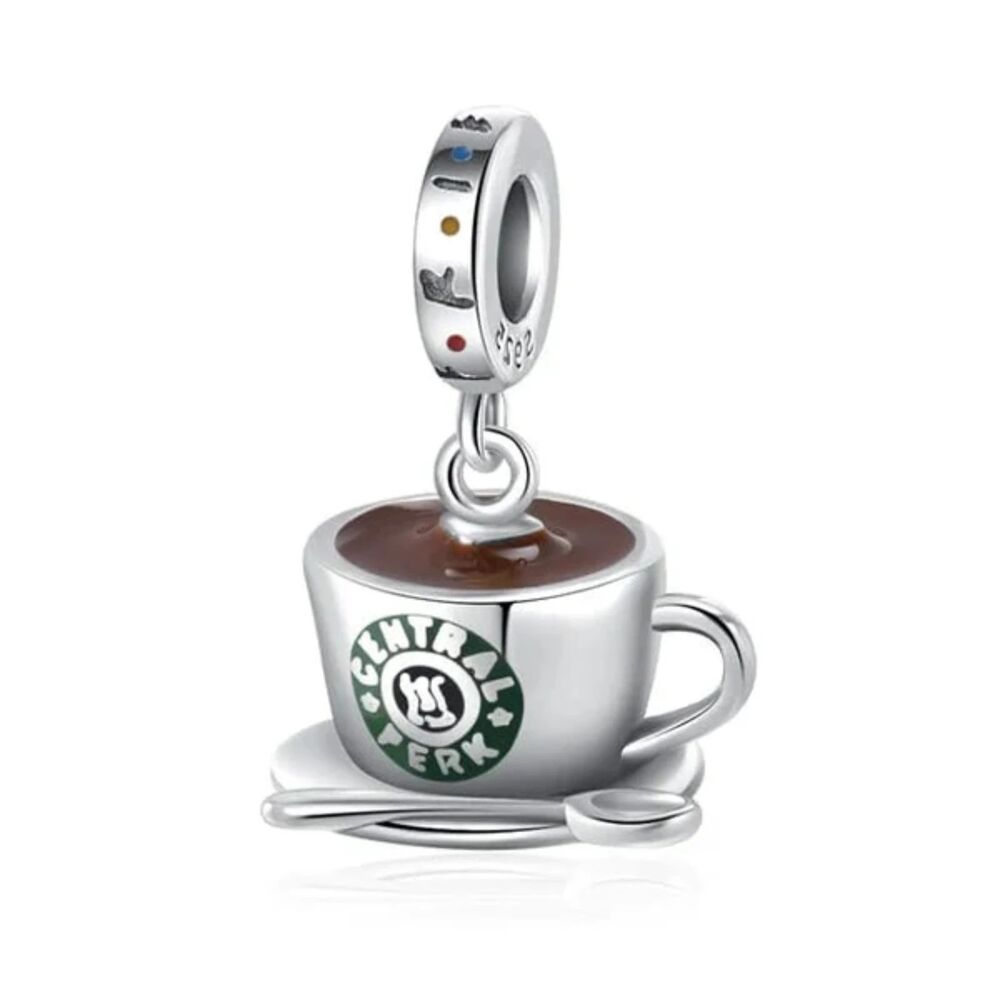 NWOT Friends TV Series Central Perk Coffee Dangle Charm - Picture 8 of 9